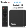 Boîtier TV Tanix-W2, Android 11